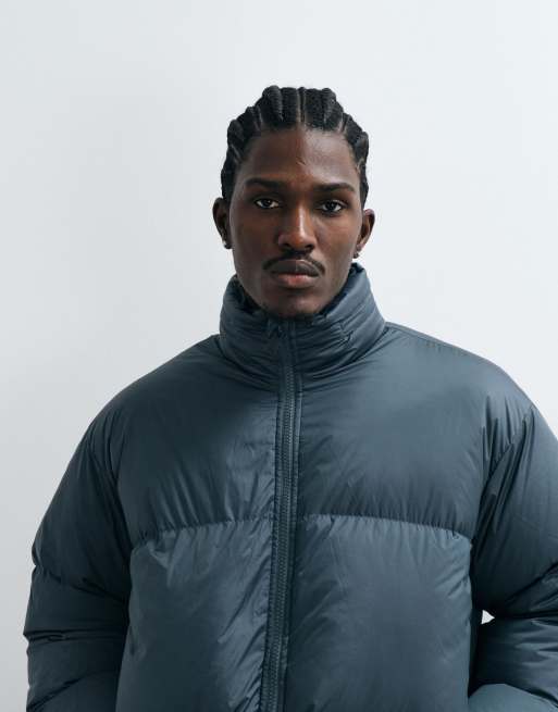 Levi's aurue kort pufferjacka i blått, 2 av 5