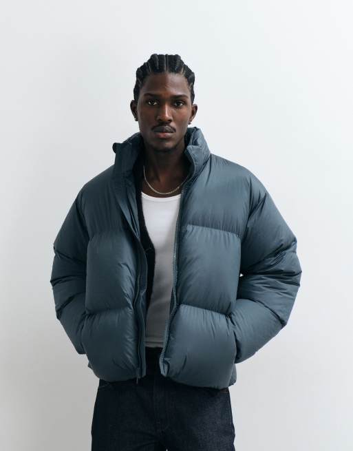Levi's aurue kurze Steppjacke in Blau, 5 von 5