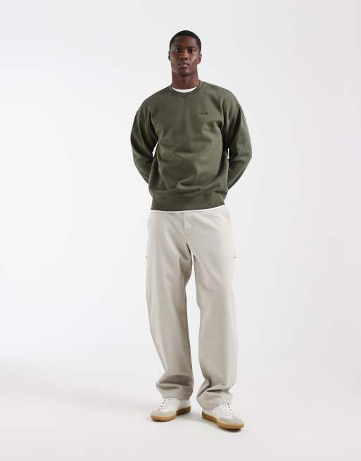 Levi's autentisk sweatshirt i grøn, 2 af 5