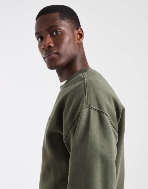 Levi's autentisk sweatshirt i grøn, 5 af 5