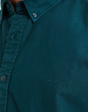 Levi's authentic button down shirt in green