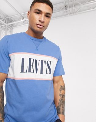levis colorblock t shirt