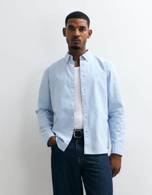 Levi's Herren Blau – Authentic – Locker Geschnittenes Oxford-Hemd In Hell Mit Knopfleiste Und Farblich Abgestimmtem Logo - Bild 5