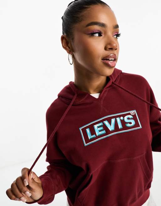 Sweat rouge 2024 levis