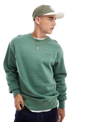 Levi's - Authentic - Sweat à logo ton sur ton - Vert - view 1