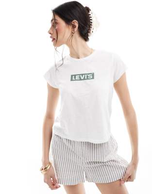 Levi's - Authentic - T-Shirt in Weiß mit Box-Tab-Logo