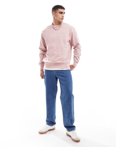 Levi's authentic tonal logo sweatshirt in pink - view 1