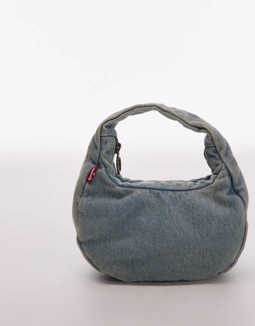 Levi's Baby Brooklyn denim bag in vintage blue