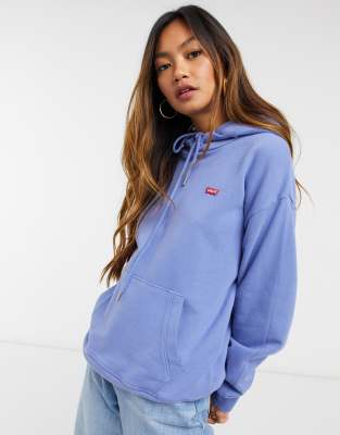 levis blue hoodie