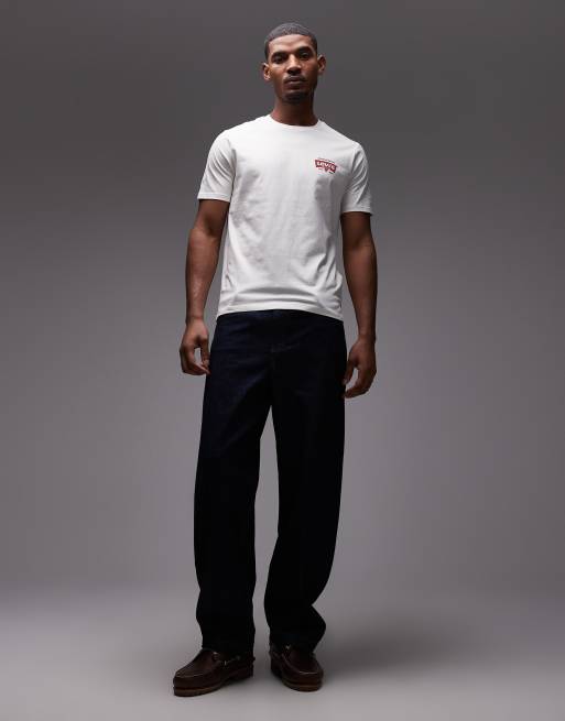 Levi's back graphic print t-shirt in white, 2 of 5