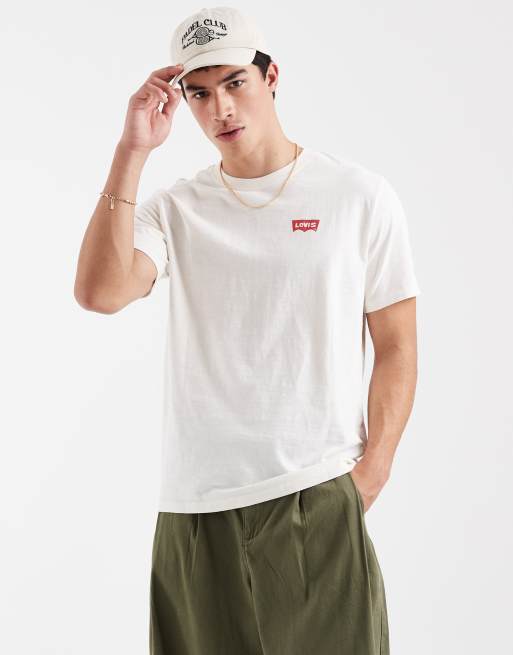 Levi's back graphic relaxed t-shirt in ecru, 3 of 5