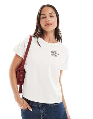 Levi's Back Print Boxy T-shirt In White