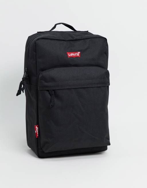 Levi's backpack in black with small batwing logo | ASOS