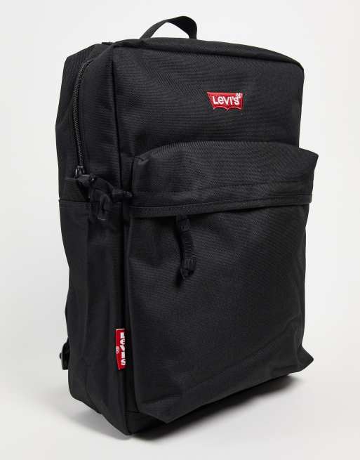 Levi's backpack in black with small batwing logo | ASOS