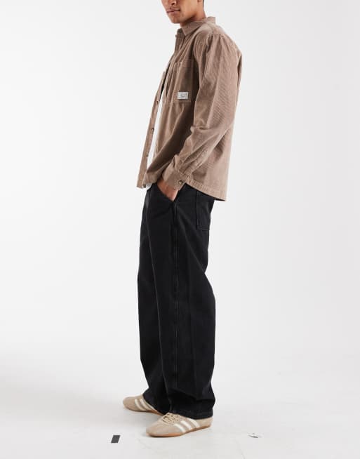 Levi's baggy barrel jeans in black , 3 of 5