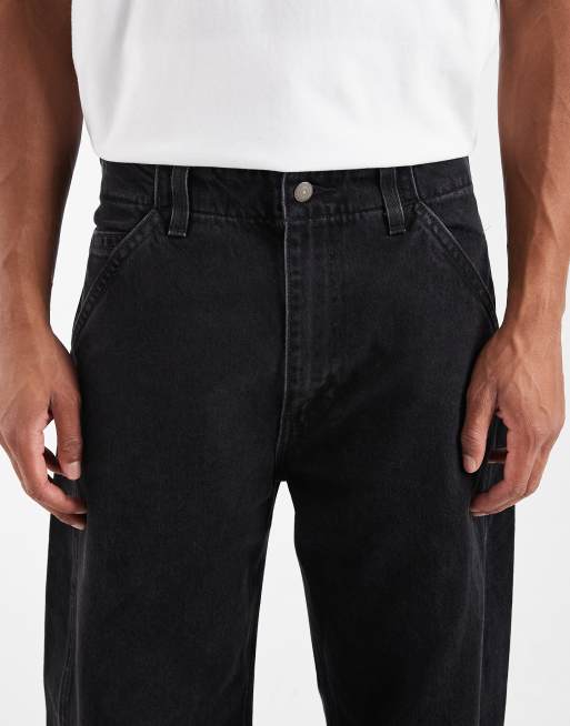 Levi's baggy barrel jeans in black , 5 of 5