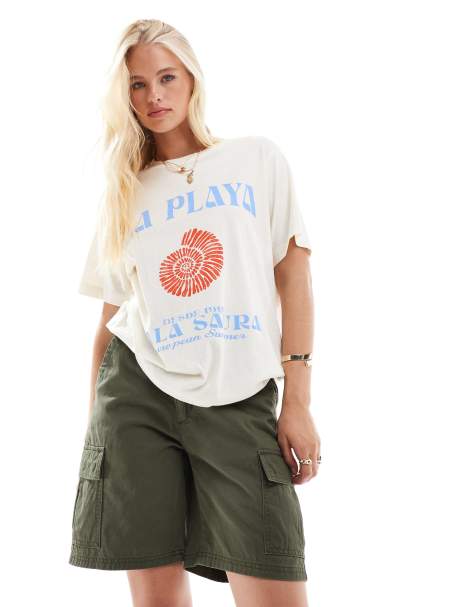 Levi's - Baggy cargoshort in kaki - view 1