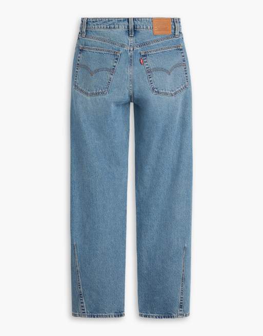 Levi's baggy dad barrel jeans in washed blue , 5 of 5