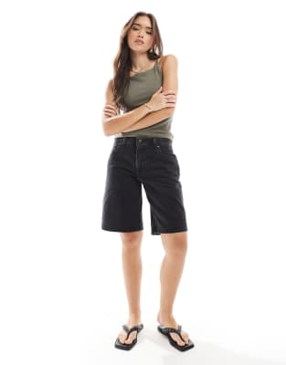 Levi's Baggy Dad Denim Jorts In Blue