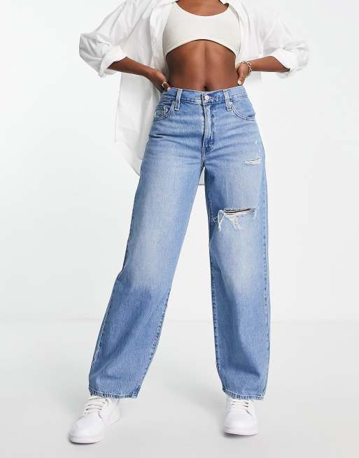 Levi high waisted clearance baggy jeans