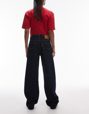 Levi's Baggy Dad Jeans In Navy