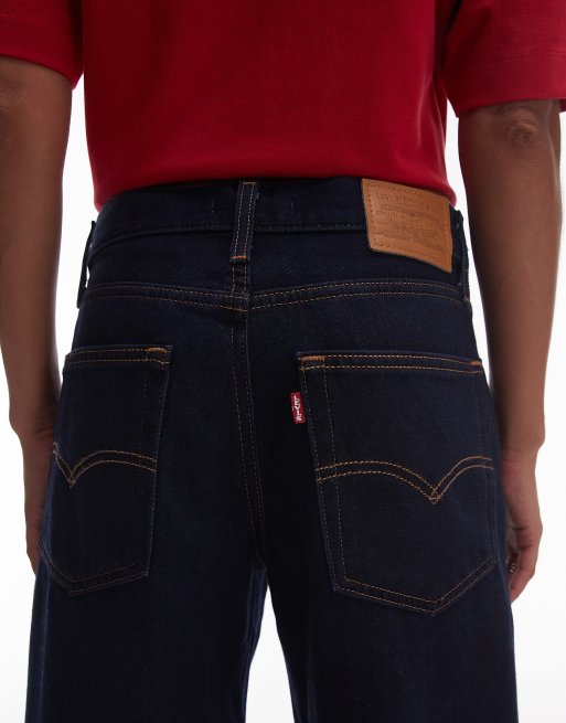 Levi's baggy dad jeans in dark blue ASOS