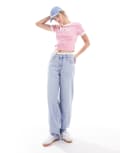 [Levi's] Levi's baggy dad jeans in light blue W30 L34 BLUE