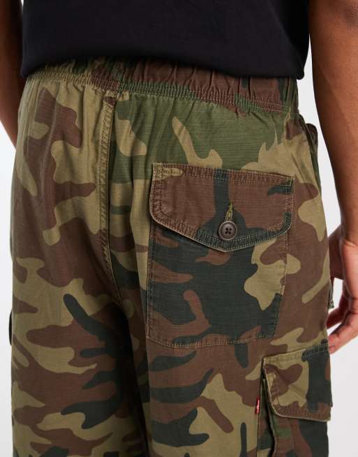 Levi's baggy field cargo trousers in camo print, 4 of 5
