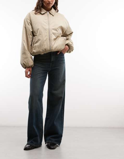 Levi's baggy jeans med bindebånd i blålig vask - view 1