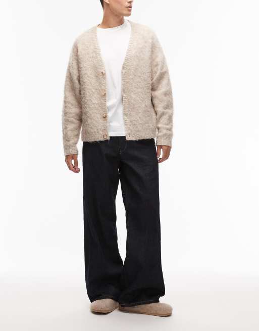 Levi's - Baggy jeans met gedraaid effect in mid-wash