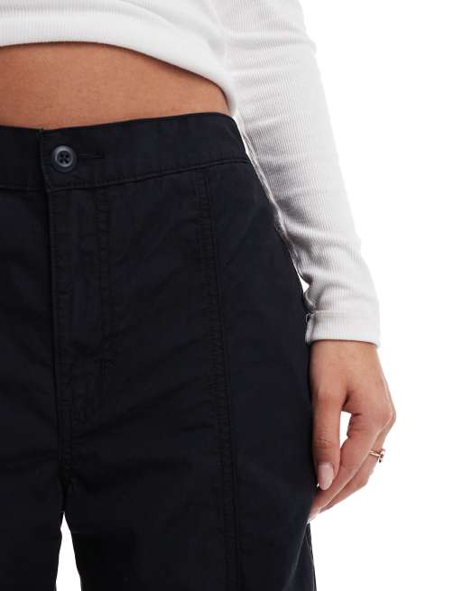 Levi's baggy parachute pants in black