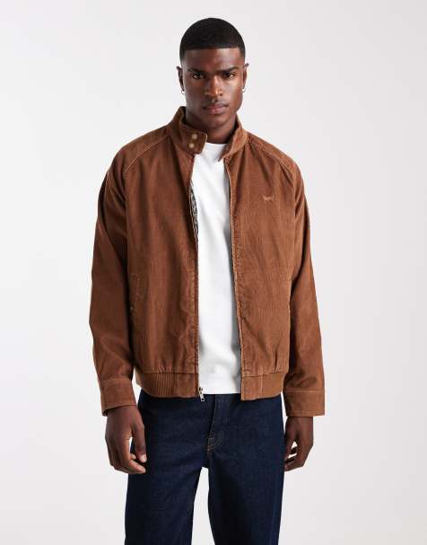Levi's baker harrington jacket in tan - view 1