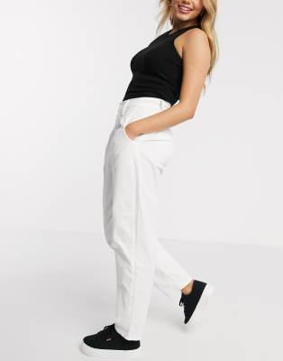 Levi's - Pantaloni a palloncino con piega in twill sabbia-Blu Blu