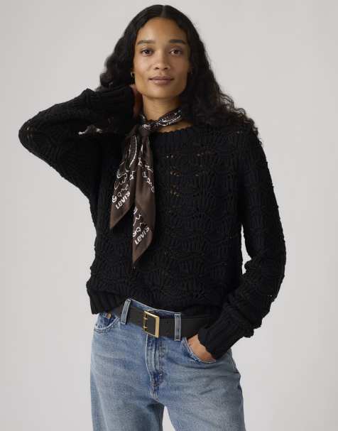 Levi's bandana in raso marrone - view 1