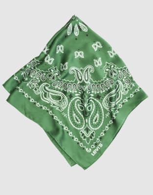 LeviS® Unisex Verde Bandana Silky By - Immagine 3
