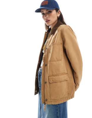 Levi's - Barn-Jacke aus Twill in Hellbraun