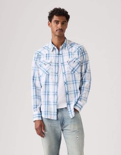 Levi's – Barstow – Kariertes Solucell-Westernhemd in regulärer Passform - view 1