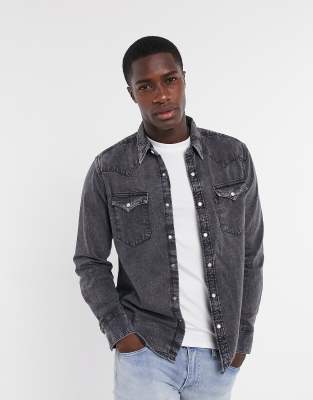 levis barstow western denim shirt