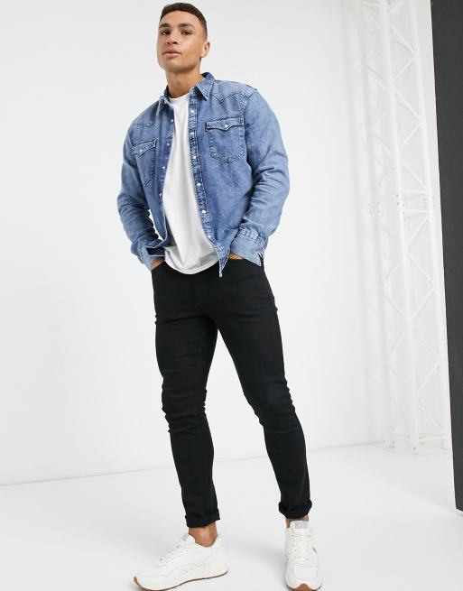 Levi acid cheap wash denim jacket