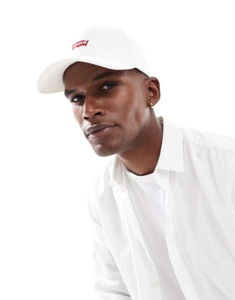 Levi's – Baseball-Kappe in Weiß mit Flexfit-Technologie - view 1