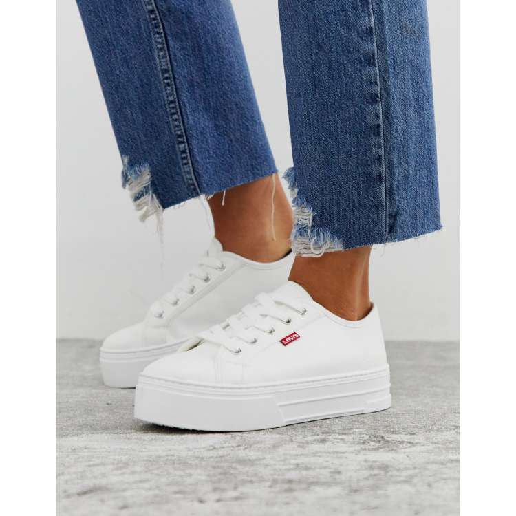 Baskets shop levi's femme