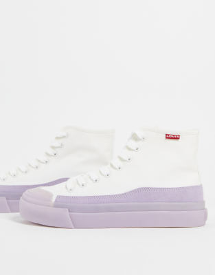 basket levis femme rose