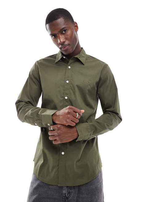 Camicia verde oliva store
