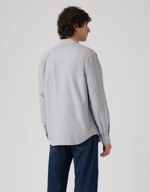 Levi's Battery housemark standaard overhemd in grijs, 2 van 4