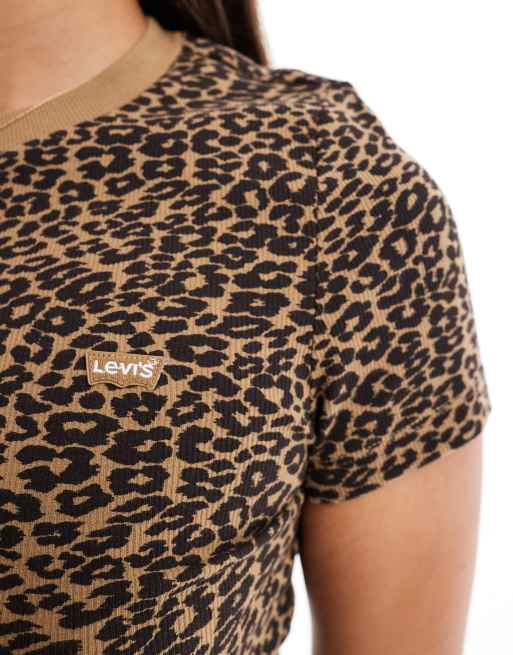 Levi's leopard shirt sale