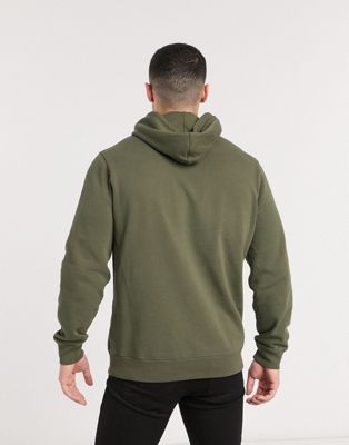 Levi's batwing logo hoodie in olive 