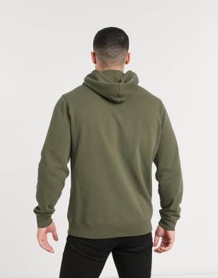 levis hoodie green