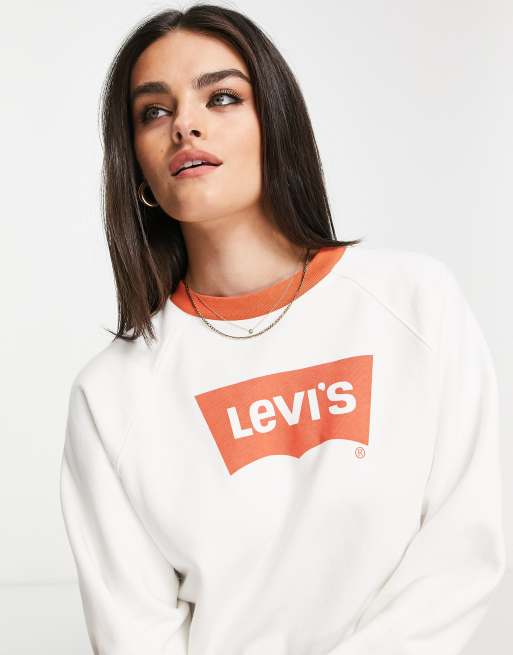 White on sale levis sweater