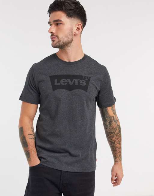 Levi's grey outlet t shirt