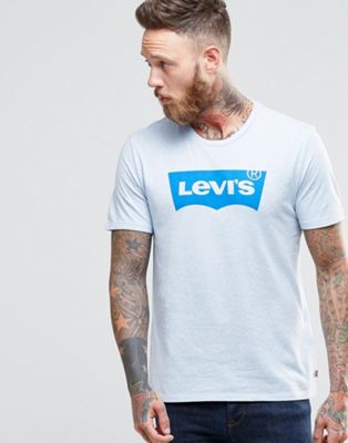 Levi's Batwing Logo T-Shirt Light Blue 